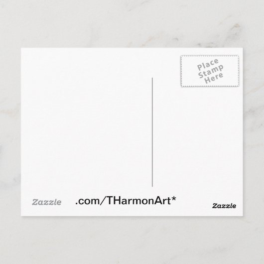 鋭い三角形が本当にかわいい三角形 ポストカード (裏面)