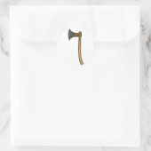 鋭い斧 ラウンドシール (バッグ)