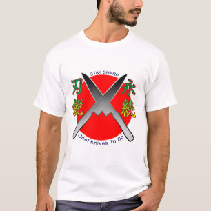 鋭い漢字ボールを握り続ける Tシャツ