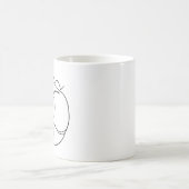 鋭い男 コーヒーマグカップ (中央)