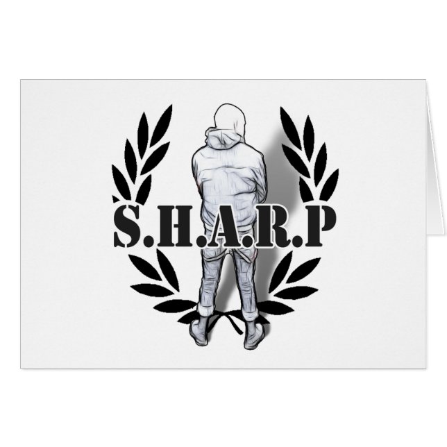 鋭い皮の地位 (正面横)