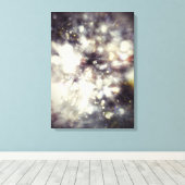 鋭い目のアートワーク キャンバスプリント (インサイチュ (ウッドフロア))