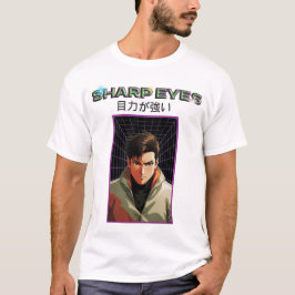 鋭い目 Tシャツ
