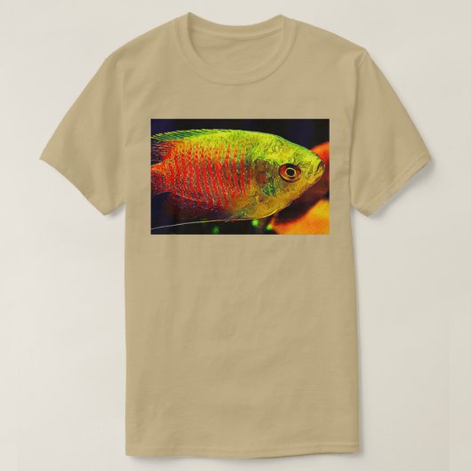 鋭い目 Tシャツ (デザイン正面)