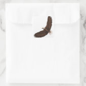 鋭い禿鷲 スクエアシール (バッグ)