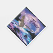 鋭い禿鷲 スタンダードランチョンナプキン (角)