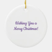 鋭い禿鷲 セラミックオーナメント (裏面)