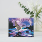 鋭い禿鷲 ポストカード (スタンド正面)