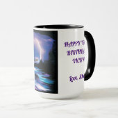 鋭い禿鷲 マグカップ (正面右)