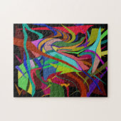 鋭い芸術 ジグソーパズル (横)