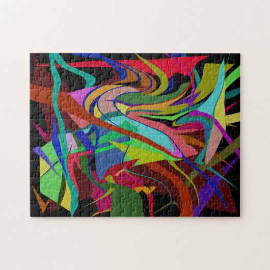 鋭い芸術 ジグソーパズル (横)