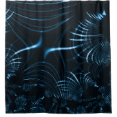 鋭い鋭い鋭い爪または青い王室の棘 シャワーカーテン (正面)