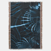 鋭い鋭い鋭い爪または青い王室の棘 スローブランケット (正面縦)