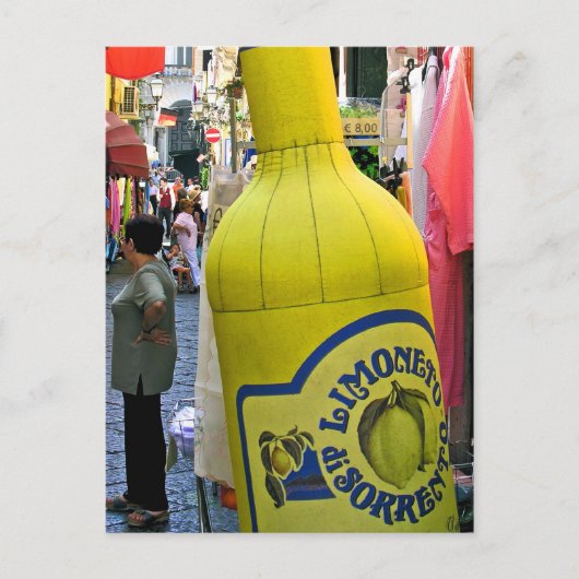 鋭い飲み物？ ポストカード (正面)