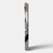 鋭い黄色の目をしたリアルなオオカミの顔 Case-Mate iPhoneケース (裏面 / 左)