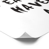 鋭く見える ポスター (角)