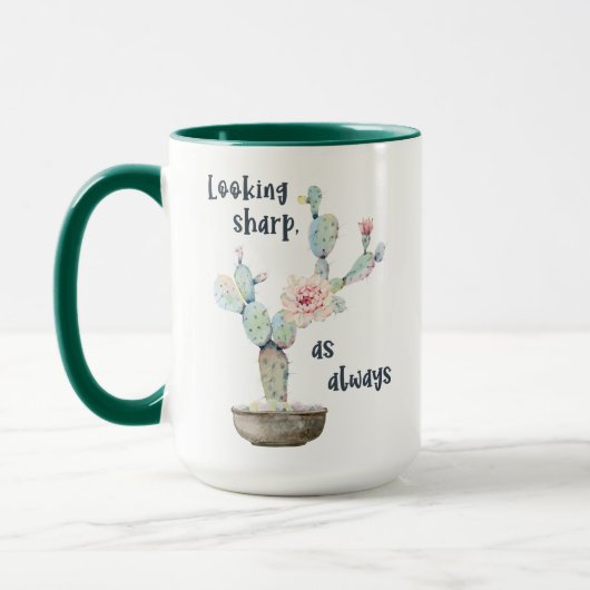 鋭く見える！ マグカップ (左)