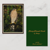 鋭よじ登られたタカATC 名刺 (正面/裏面)