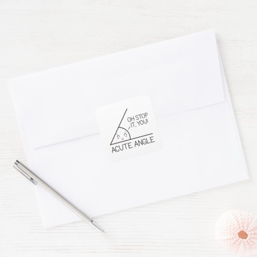 鋭角 スクエアシール (封筒)