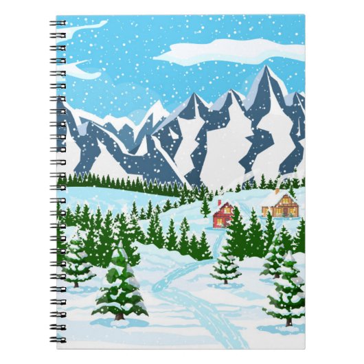 鋳型で手で作られた幾何学的な菱形織り ノートブック (正面)