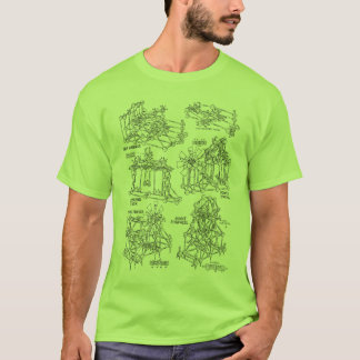 鋳掛け屋のおもちゃのヴィンテージのTシャツ Tシャツ