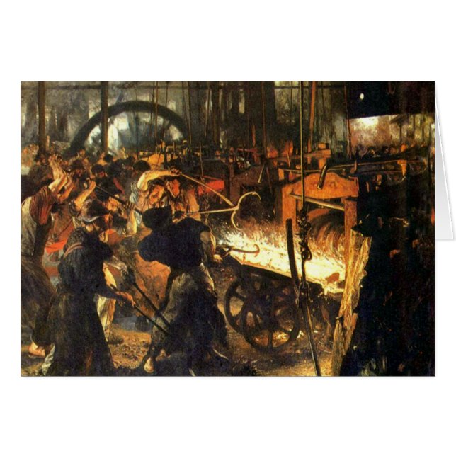 鋳物場- AdolphフォンMenzel (正面横)