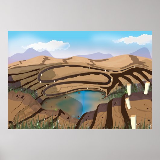 鋳物鉱山を開く ポスター (正面)