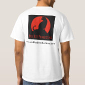 鋳造のブルースキャンベルのTシャツ Tシャツ (裏面)