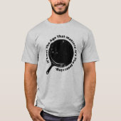 鋳鉄の乾燥の問題 Tシャツ (正面)