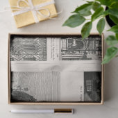 鋳鉄建築1894エフェメラ・デコページ 薄葉紙 (ギフト)