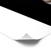 鋳鉄彫刻ジェスターと1920年代フラッパー ポスター (コーナー)