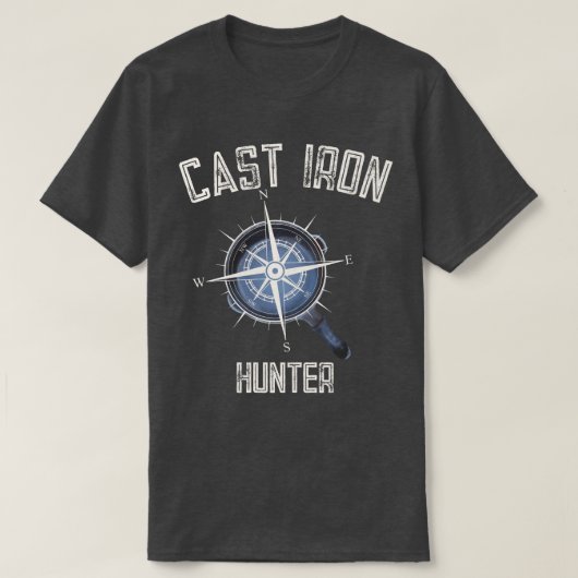 鋳鉄製スキレットハンターTシャツ Tシャツ (デザイン正面)