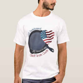 鋳鉄調理師よく味付け Tシャツ