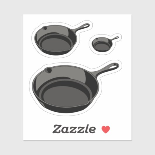 鋳鉄鍋 シール (シート)