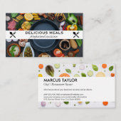 鋳鉄鍋 | 料理成分 名刺 (正面/裏面)