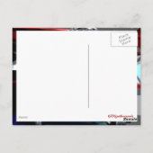 鋳鉄飛行機はがき ポストカード (裏面)