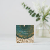 鋸刃素朴木工師QRコード スクエア名刺 (スタンド正面)