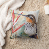 鋸勘定書を出された隠者のハチドリのファインアートの枕 クッション (ブランケット)