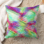 鋸屑のクロス、紫のテクスチャに鋳造 クッション (ブランケット)