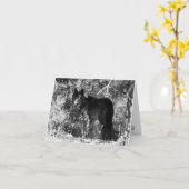 鋸歯のパックのメッセージカード カード (黄色い花)