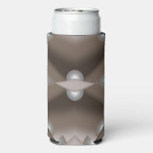 鋸歯刃の同心円アーストーンアーグラデーショント スリム缶クーラー (Seltzer裏面)