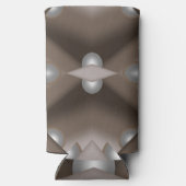 鋸歯刃の同心円アーストーンアーグラデーショント スリム缶クーラー (裏面)