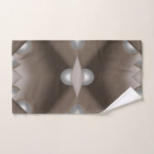 鋸歯刃の同心円アーストーンアーグラデーショント バスタオルセット (ハンドタオル)