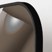 鋸歯刃の同心円アーストーンアーグラデーショント ピックルボールラケット (左詳細)