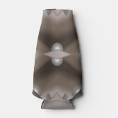 鋸歯刃の同心円アーストーンアーグラデーショント ボトルクーラー (正面)