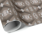 鋸歯刃の同心円アーストーンアーグラデーショント ラッピングペーパー (ロールコーナー)