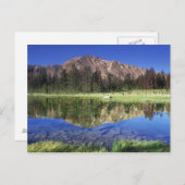 鋸歯山が7月4日に反映 ポストカード (正面/裏面)