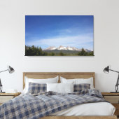 鋸歯山脈40x23 キャンバスプリント (インサイチュ (寝室))