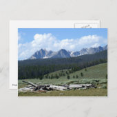 鋸歯山脈 ポストカード (正面/裏面)