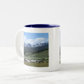 鋸歯山 ツートーンマグカップ (正面左)